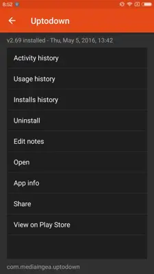 App Usage android App screenshot 1