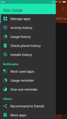 App Usage android App screenshot 4