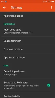 App Usage android App screenshot 6